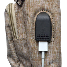 Load image into Gallery viewer, NEW! Anti-theft Daypack Corduroy Large - Fall Favorites: Corduroy Cornflower Blue