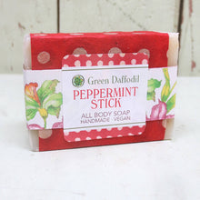 Load image into Gallery viewer, Peppermint Stick Candle & Soap Dish Kit Holiday - Gift Set