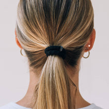 Load image into Gallery viewer, Teleties Small Nylon Hair Ties | Jet Black