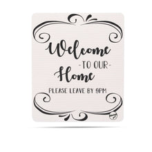 Load image into Gallery viewer, Welcome to Our Home | Snarky Swedish Dishcloth