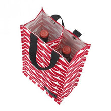 Load image into Gallery viewer, Scout Double Fistah Wine Bottle Gift Bag - In A Flurry