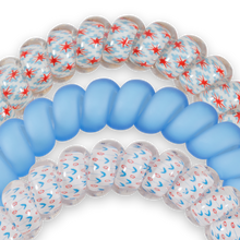 Load image into Gallery viewer, Teleties Classic Large Hair Ties | Sweet Liberty