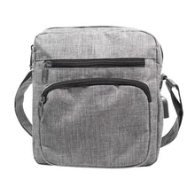 Load image into Gallery viewer, Calla Bags - NuPouch Anti Theft Shoulder Bag with USB Charging Port - Grey