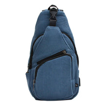 Load image into Gallery viewer, NEW! Anti-theft Daypack Corduroy Large - Fall Favorites: Corduroy Olive