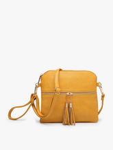 Load image into Gallery viewer, M1785 Tara Double Zip Crossbody/Wristlet