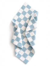 Load image into Gallery viewer, Phufy® Bliss Checkerboard Mini Blanket - Powder