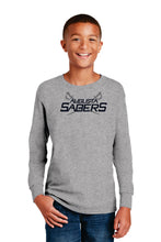 Load image into Gallery viewer, Augusta Sabers Long Sleeve Cotton Tee
