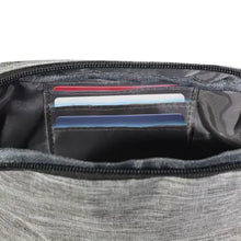 Load image into Gallery viewer, Calla Bag - NuPouch Anti Theft Woven Twill Belt Bag - Black