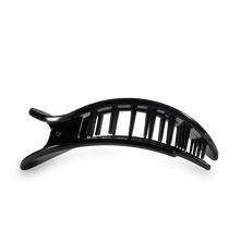 Load image into Gallery viewer, Jet Black Large Flat Round Clip