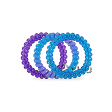 Load image into Gallery viewer, Teleties Classic Large Hair Ties | Miami Vice