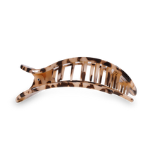 Load image into Gallery viewer, Blonde Tortoise Large Flat Round Clip