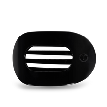 Load image into Gallery viewer, Jet Black Large Flat Round Clip