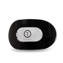Load image into Gallery viewer, Jet Black Large Flat Round Clip