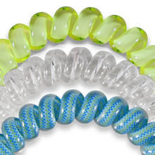 Load image into Gallery viewer, Spiral Hair Coils | Large | Ocean Villa Hair Ties