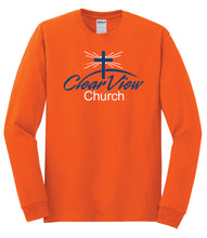 Load image into Gallery viewer, Clear View Church Long Sleeve Tee