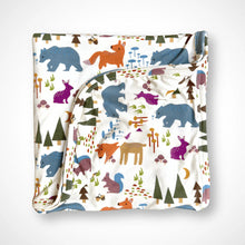 Load image into Gallery viewer, Emerson & Friends - Bamboo Blanket - Forest Friends