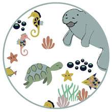 Load image into Gallery viewer, Emerson & Friends - Bamboo Blanket - Manatee