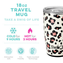 Load image into Gallery viewer, Swig Life - 18oz Travel Mug - Luxy Leopard