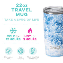 Load image into Gallery viewer, Swig Life Sea Spray 22 oz Travel Mug w/Handle