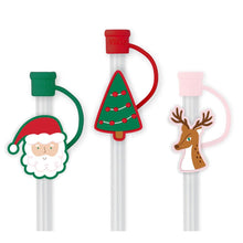 Load image into Gallery viewer, Swig Life Christmas Cameos Straw Topper Set