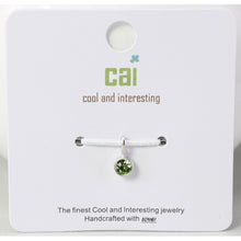 Load image into Gallery viewer, CAI - Silver Birthstone