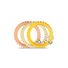 Load image into Gallery viewer, Spiral Hair Coils | Small | Summer Solstice Hair Ties