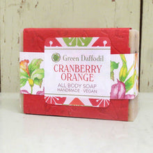Load image into Gallery viewer, Cranberry Orange Candle & Soap Dish Gift Kit - Christmas