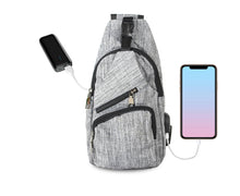Load image into Gallery viewer, NEW Prints! Nupouch Anti-Theft Daypack Large - 3 NEW Prints : Blue Aztec