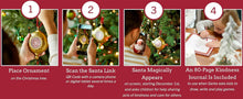 Load image into Gallery viewer, Demdaco - Santa's Kindness Ornament & Journal