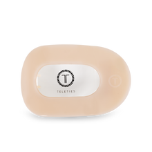 Load image into Gallery viewer, Almond Beige Medium Flat Round Clip
