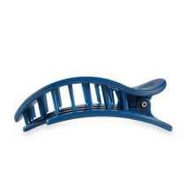 Load image into Gallery viewer, Midnight Rain Large Flat Round Hair Clip
