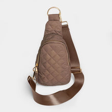Load image into Gallery viewer, Coco + Carmen Rhea Puffer Cross Body Sling Bag - Mushroom