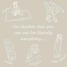 Load image into Gallery viewer, Everything Blanket by Goosies - Flower Fields
