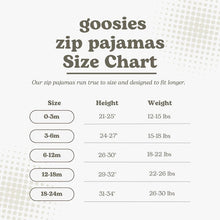 Load image into Gallery viewer, Long Sleeve Zip PJ's by Goosies - 12-18 mos Varsity Flags