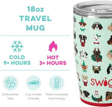 Load image into Gallery viewer, Swig Life - 18oz Travel Mug - Happy Howlidays