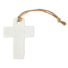 Load image into Gallery viewer, Ceramic Ornament in Gift Box | Peace Cross