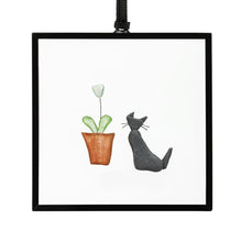 Load image into Gallery viewer, Purrfect Petals Suncatcher