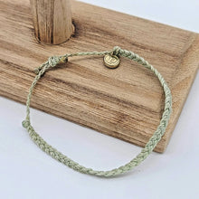 Load image into Gallery viewer, Pura Vida Mini Braided Bracelet – Winterfresh