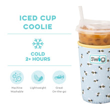 Load image into Gallery viewer, Swig Life - Medium Ice Cup Coolie - Busy Bee