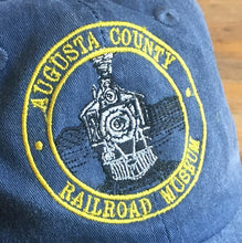 Load image into Gallery viewer, Navy-Cap-Stitched