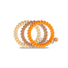 Load image into Gallery viewer, Spiral Hair Coils | Large | Basketball Hair Ties

