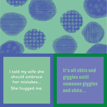 Load image into Gallery viewer, Napkin: She Hugged Me/Shits and Giggles
