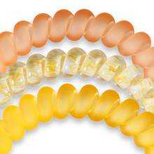 Load image into Gallery viewer, Spiral Hair Coils | Small | Summer Solstice Hair Ties
