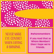 Load image into Gallery viewer, NAPKIN Whoremembers | Funny Party Gift | Cocktail Napkin
