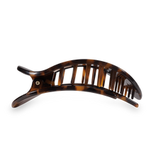 Load image into Gallery viewer, Teleties Large Round Flat Hair Clip | Tortoise
