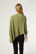 Load image into Gallery viewer, Coco + Carmen - Lightweight Poncho - Antique Moss

