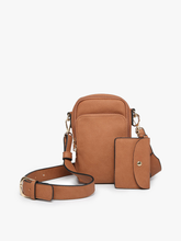 Load image into Gallery viewer, M2080 Parker 3 Compartment Crossbody w/ Pouch
