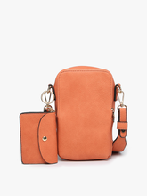 Load image into Gallery viewer, M2080 Parker 3 Compartment Crossbody w/ Pouch

