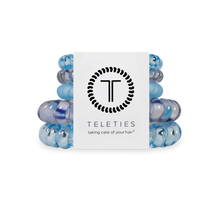 Load image into Gallery viewer, Teleties Classic Mix Pack Hair Ties | Blue Lagoon

