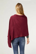 Load image into Gallery viewer, Coco + Carmen - Lightweight Poncho - Raspberry
